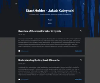 Kubrynski.com(Jakub Kubrynski) Screenshot