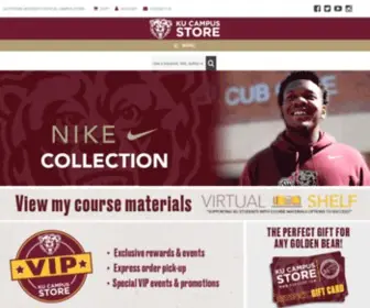 Kubstore.com(KU Campus Store) Screenshot