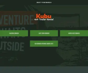 Kubu4X4.co.za(4x4 Trailer and Caravan Hire) Screenshot