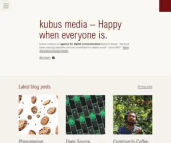 Kubusmedia.com(Kubus media) Screenshot