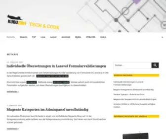 Kubuzibu.de(Tech & Code) Screenshot