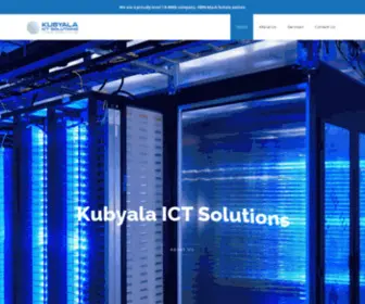 Kubyala.co.za(Your Reliable Partners in ICT Solutions) Screenshot