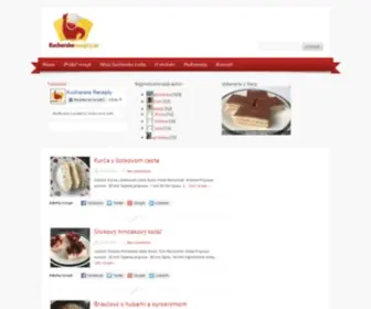 Kucharskerecepty.eu(Kuchárske recepty) Screenshot