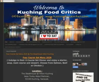 Kuchingfoodcritics.com(Kuching Food Critics) Screenshot