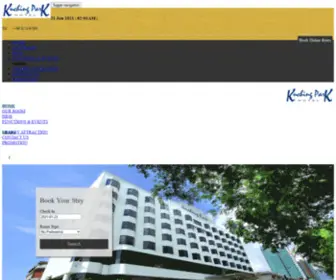 Kuchingparkhotel.com.my(Kuching Park Hotel) Screenshot