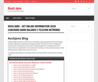 KuchJano.com(Kuch Jano) Screenshot