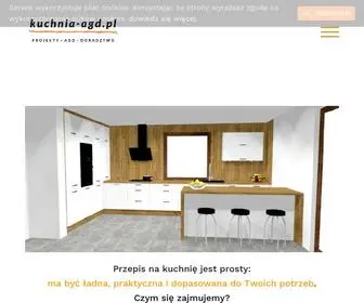 Kuchnia-AGD.pl(Projekt kuchni online) Screenshot