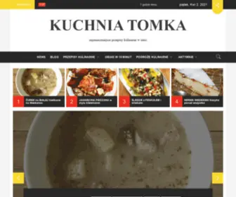 Kuchniatomka.pl(Kuchnia Tomka) Screenshot