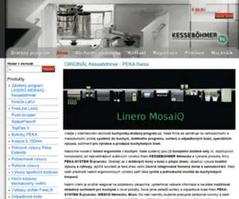 Kuchynsky-Drateny-Program.cz(Prodej kvalitních drátěný programů Kesseböhmer a Peka sortery do kuchyní) Screenshot