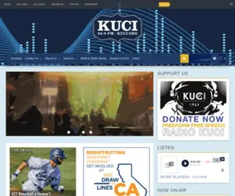 Kuci.org(Public radio) Screenshot