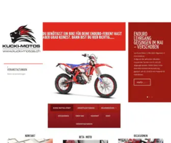 Kucki-Motos.ch(Kucki Motos Zuzgen) Screenshot