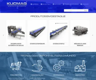 Kucmaq.com.br(KUCMAQ Máquinas e Equipamentos) Screenshot
