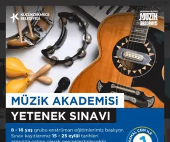Kucukcekmece.bel.tr(Küçükçekmece) Screenshot