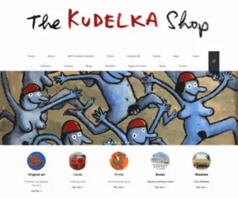 Kudelkashop.com(Art gallery in salamanca place hobart) Screenshot