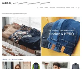 Kudet.de(Hero Jeans Shirts Polos Jacken online kaufen) Screenshot