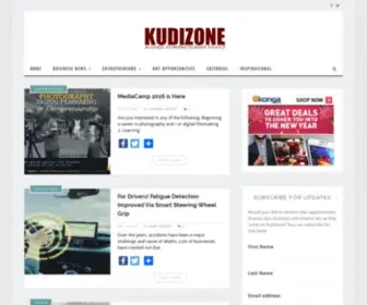 Kudizone.com(News and Magazine Theme) Screenshot