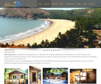 Kudleoceanfront.com(Kudle Beach Resorts) Screenshot