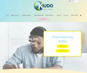 Kudo-English.com(Kudo English Online) Screenshot