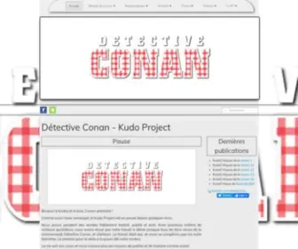 Kudoproject.net(Détective Conan) Screenshot