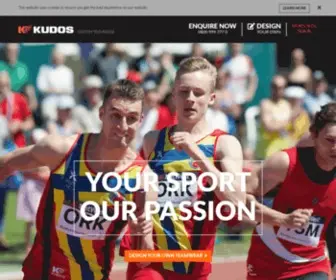 Kudos-Sports.com(KUDOS®) Screenshot