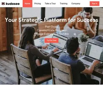 Kudosee.com(Kudosee Goals) Screenshot