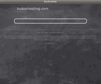 Kudoshosting.com(Page Title) Screenshot