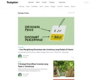 Kudupinter.com(Kudupinter) Screenshot