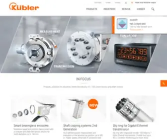 Kuebler.com(Kübler Group) Screenshot