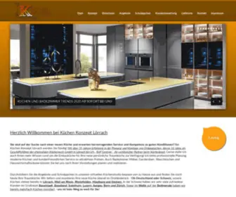 Kuechen-Konzept-Loerrach.de(Küchen Konzept Lörrach) Screenshot