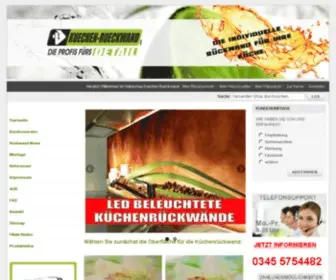 Kuechen-Rueckwand.com(Küchenrückwand) Screenshot