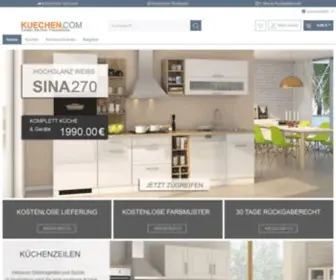 Kuechen.com(Küchen) Screenshot