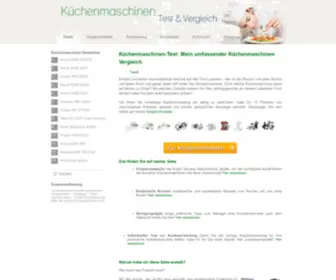 Kuechenmaschinen-Tests.de(Küchenmaschinen Test 2016) Screenshot