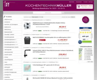 Kuechentechnik-Mueller.de(Küchentechnik) Screenshot