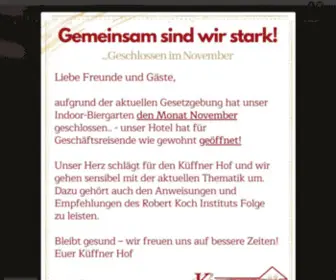 Kueffner-Hof.de(Küffner Hof) Screenshot