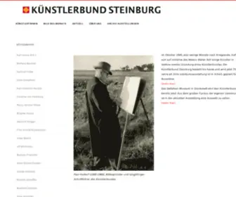 Kuenstlerbund-Steinburg.de(Künstlerbund) Screenshot