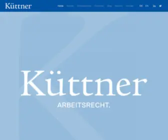 Kuettner-Rechtsanwaelte.de(Küttner Rechtsanwälte) Screenshot