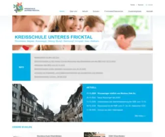 Kuf.ch(Kreisschule Unteres Fricktal) Screenshot