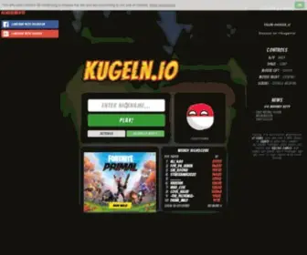 Kugeln.io(A cute online multiplayer shooter game) Screenshot