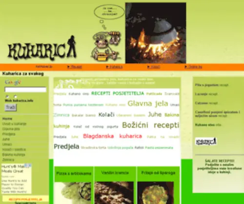 Kuharica.info(Kuharica info) Screenshot