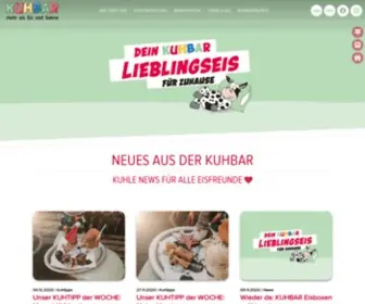 Kuhbar.com(Mehr als Eis und Sahne) Screenshot