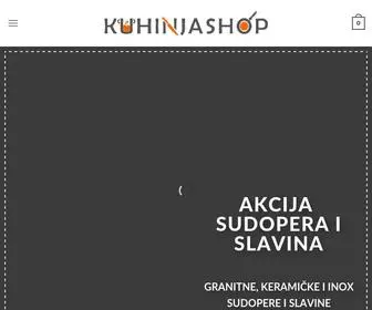 Kuhinjashop.rs(Sudopere, slavine, tehnika, kante za otpad) Screenshot