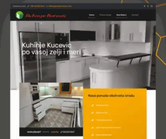 Kuhinjekucevic.com(Moderne Kuhinje po meri) Screenshot