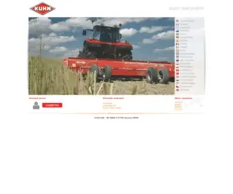 Kuhn.com(Agricultural Machinery Manufacturer) Screenshot