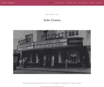 Kuhncinema.com(The kuhn cinema) Screenshot