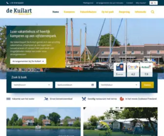 Kuilart.nl(Vakantie aan het water in Friesland) Screenshot