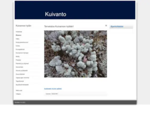 Kuivanto.fi(Etusivu) Screenshot