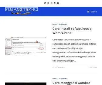 Kujangtekno.com(Kujang Teknologi) Screenshot