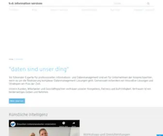 Kuk-IS.de(Digitalisierung und Datenmanagement aus Fellbach // k) Screenshot