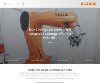 Kuka-AG.de(Industrial intelligence 4.0) Screenshot