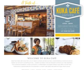 Kukasoup.co.za(Kuka Cafe) Screenshot